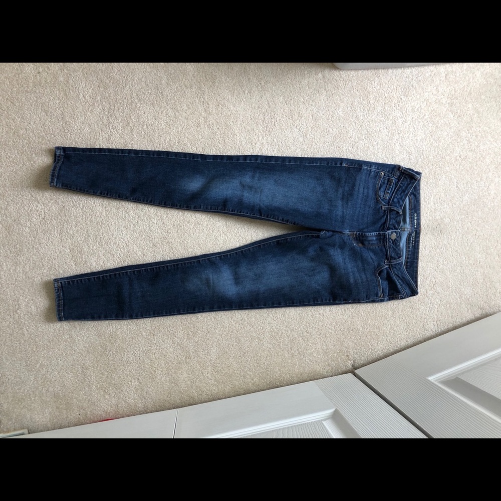 Old Navy Mid-Rise Rockstar Jeans